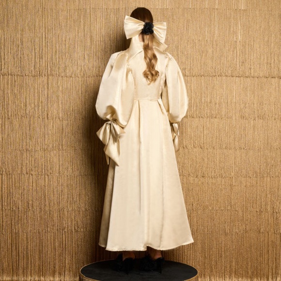 DREAM Starlight Bow Midi Dress Small - Picture 3 of 9